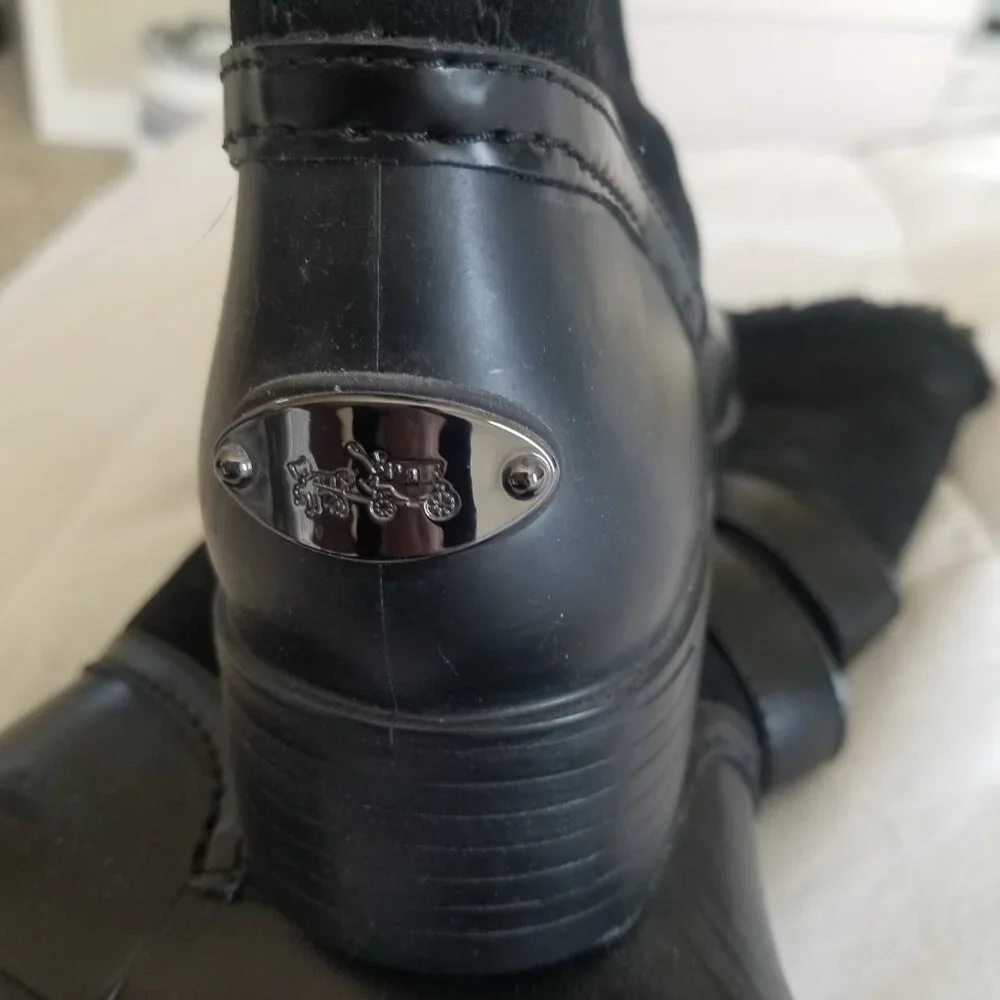 Coach shearling boots - Picture 2 of 3